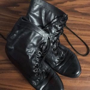 Women’s Black Combat Boots